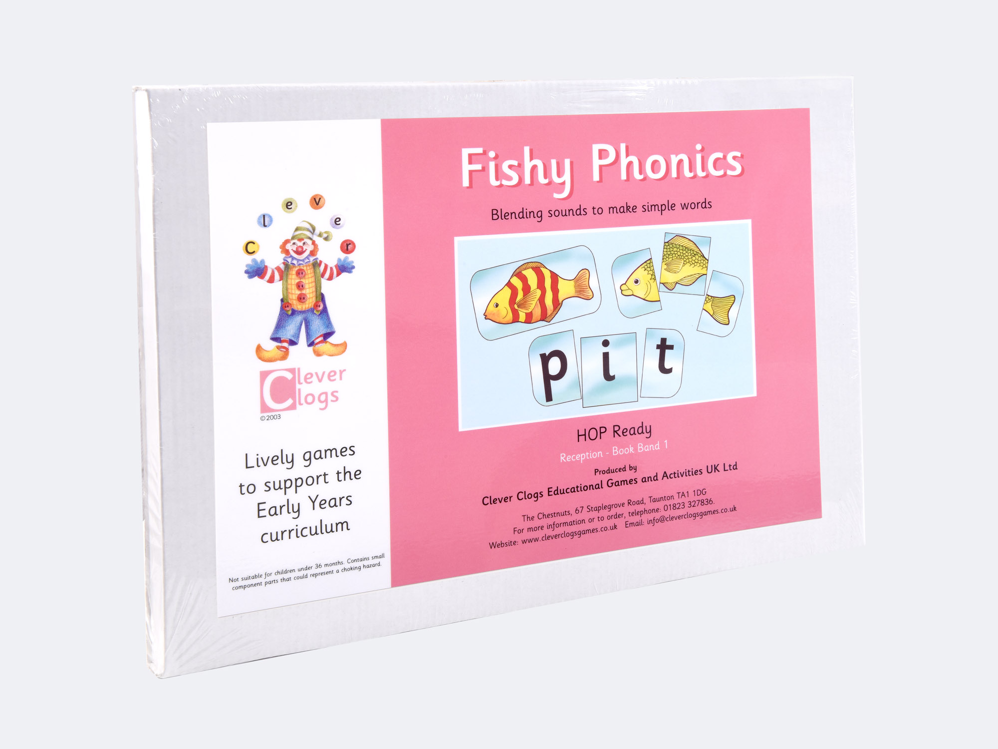 Clever Clogs Games Fishy Phonics